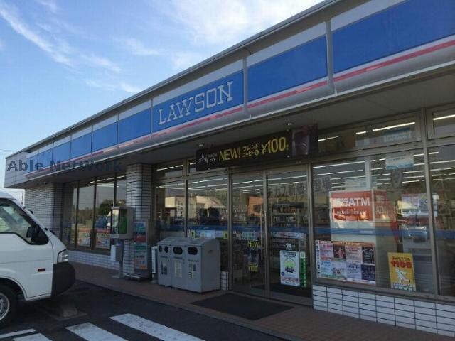 ローソン羽生北袋店(コンビニ)まで446m エトワールイズミ