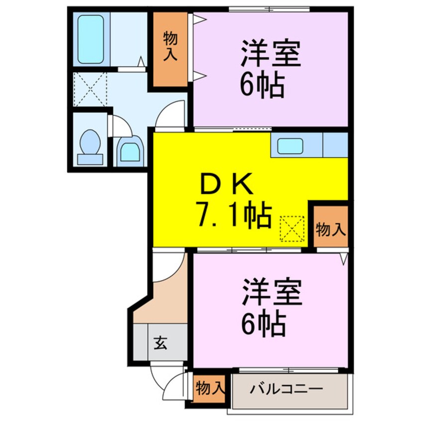 間取図 グランディ