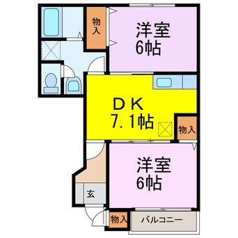 間取図 グランディ
