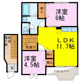 間取図 トワエモア