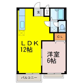 間取図 エルディム鈴木