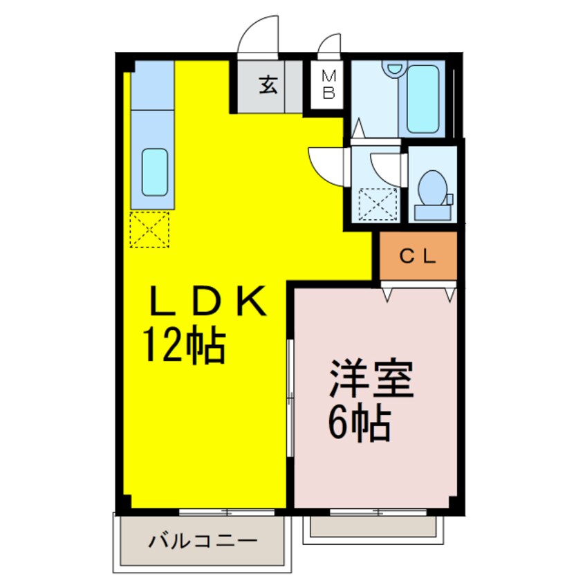 間取図 エルディム鈴木