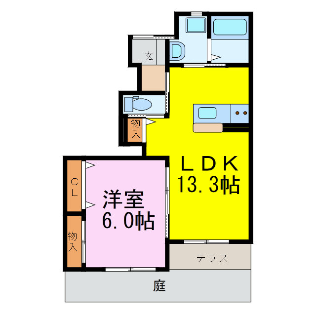 間取り図 サニーサイド
