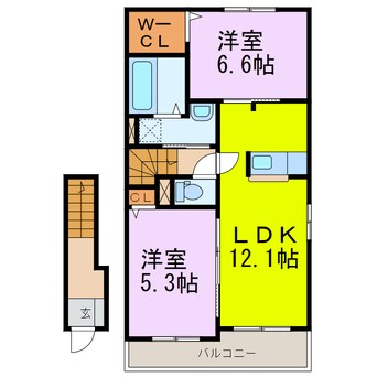 間取図 パインズ　グレイスⅡ