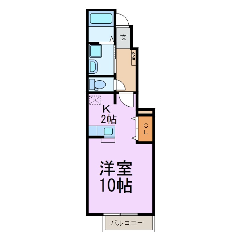 間取図 メゾン　ド　ジュネス