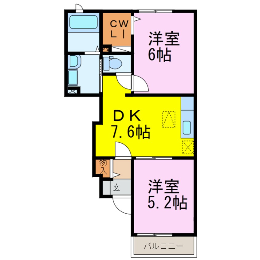 間取図 ノース・レジデンスB