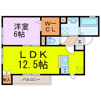 間取図 ボヌールＭＩＮＡＭＩ