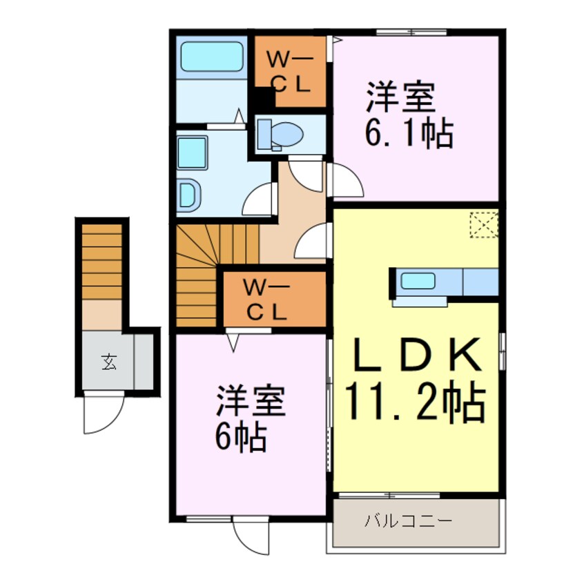 間取図 ラッフィナート