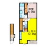 プラシードⅠ 1LDKの間取り