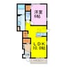 コンフォルト　カーサ 1LDKの間取り