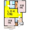 フルハウスA 2LDKの間取り