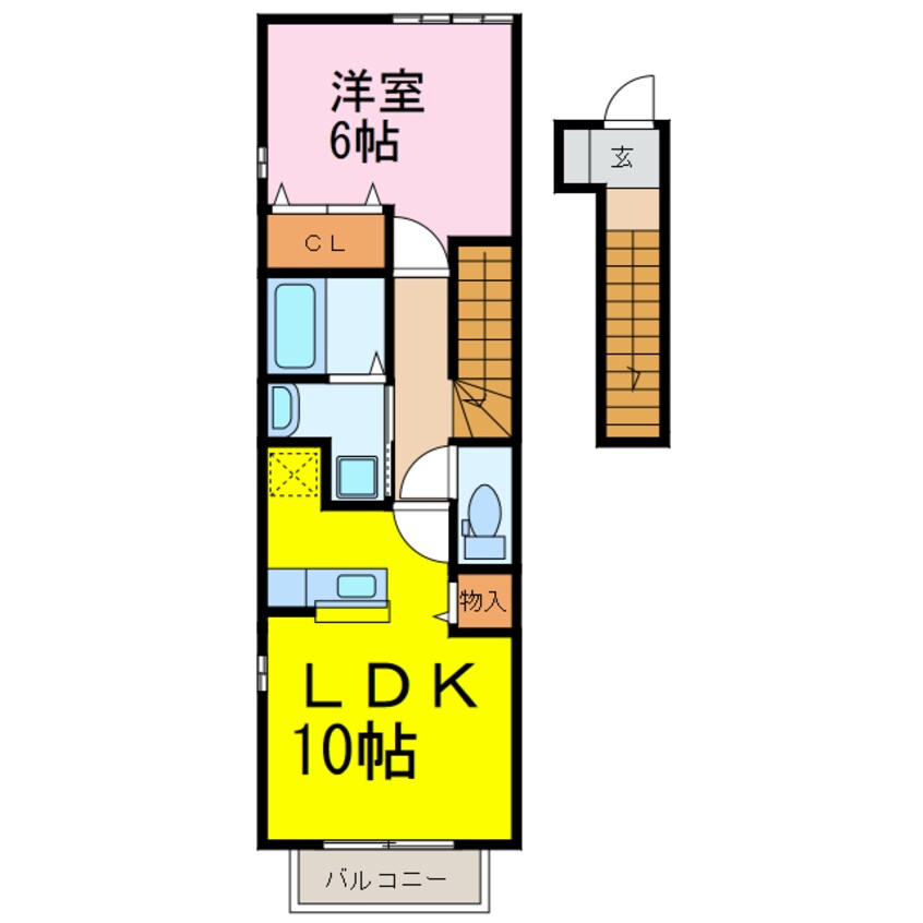 間取図 マウンド・フィールドⅡ