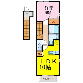 間取図 マウンド・フィールドⅡ