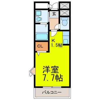 間取図 プレステージ