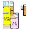 アルモニー 1LDKの間取り