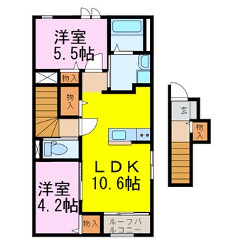 間取図 グランベル・ハウス