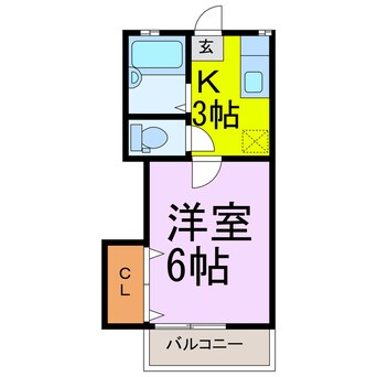 間取図 パールハイツ