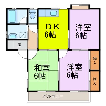 間取図 光ハイツ