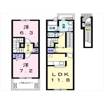 間取図 サンエスポワールⅠ