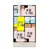 タケイハイツ 3DKの間取り