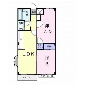 間取図 エルディムセキネ
