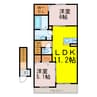 パークサイド・プリムラⅡ 2LDKの間取り