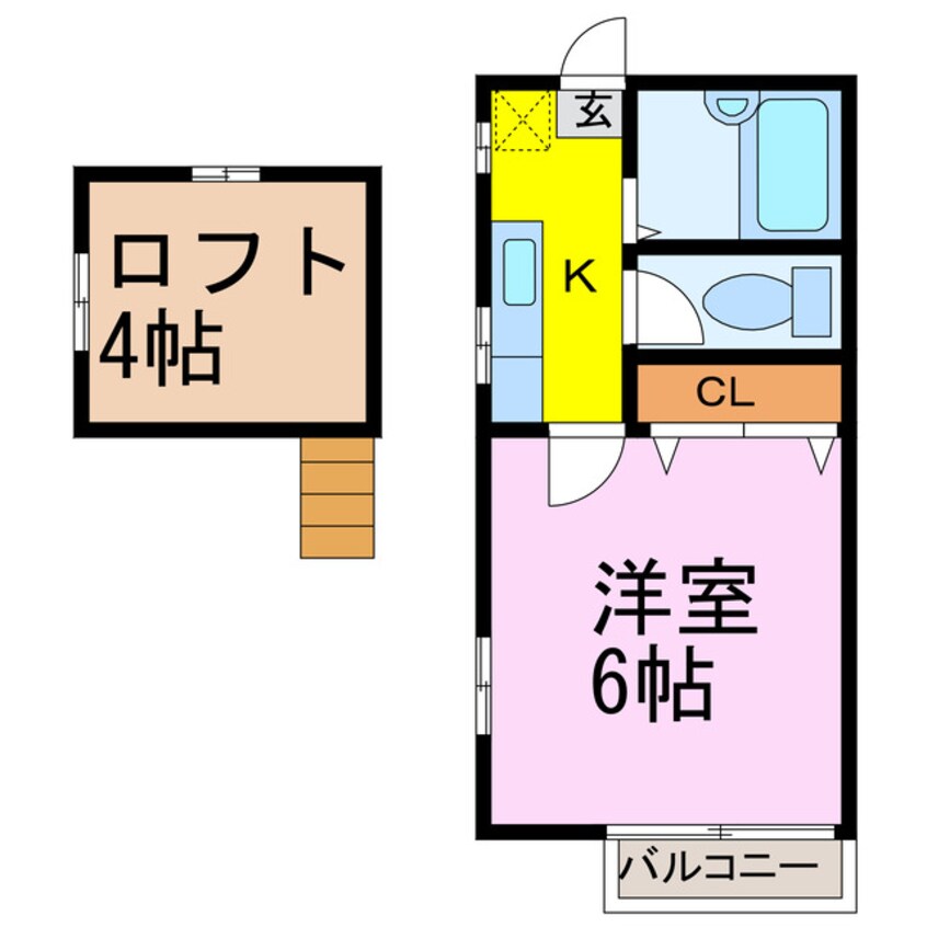 間取図 ビレッジ南羽生