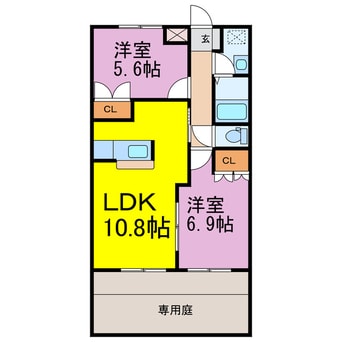 間取図 コンフォート