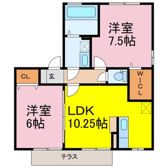 間取図 ウィルモア桜町