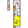 コンフォート　ナウ 1LDKの間取り