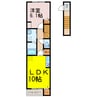 コンフォート　ナウ 1LDKの間取り