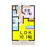 ルシエ 1LDKの間取り