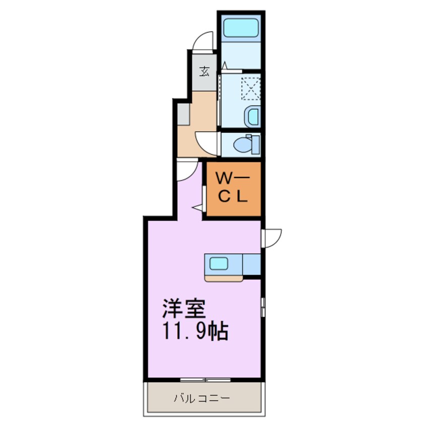 間取図 サニーサイド　ヴィラⅡ