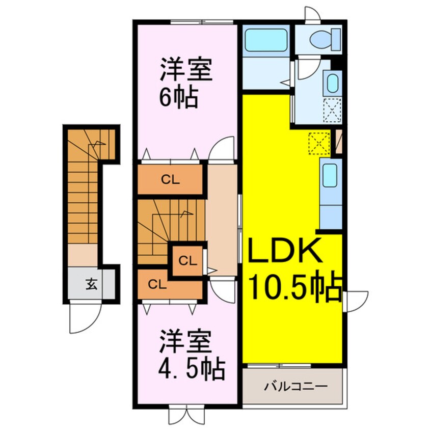 間取図 ファミールメゾンＣ