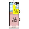ラフィーネ・メゾン 1DKの間取り