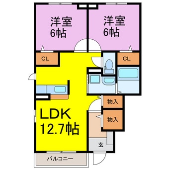 間取図 サニー・スクエア