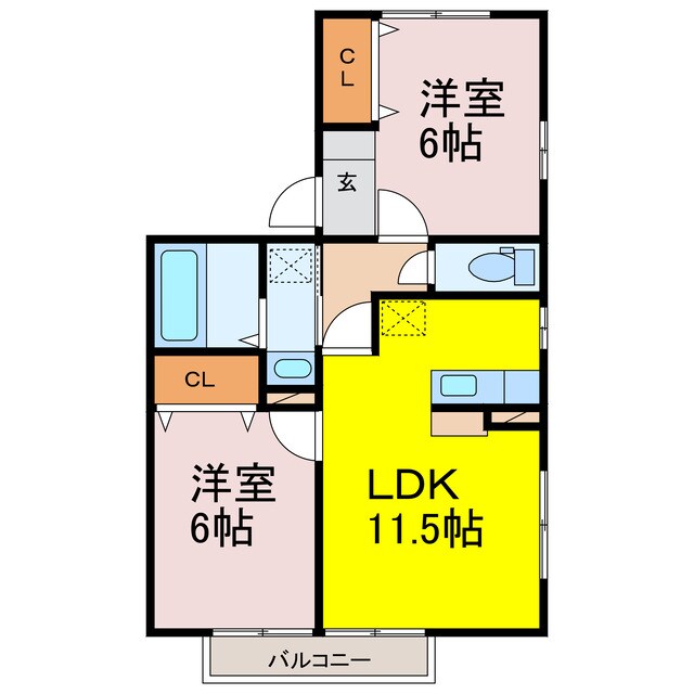 間取り図 サンボナール