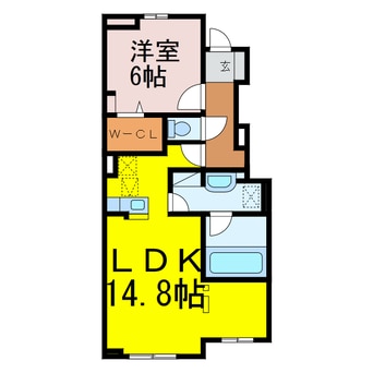 間取図 ソレイユ