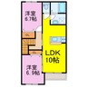 ソフィア 2LDKの間取り