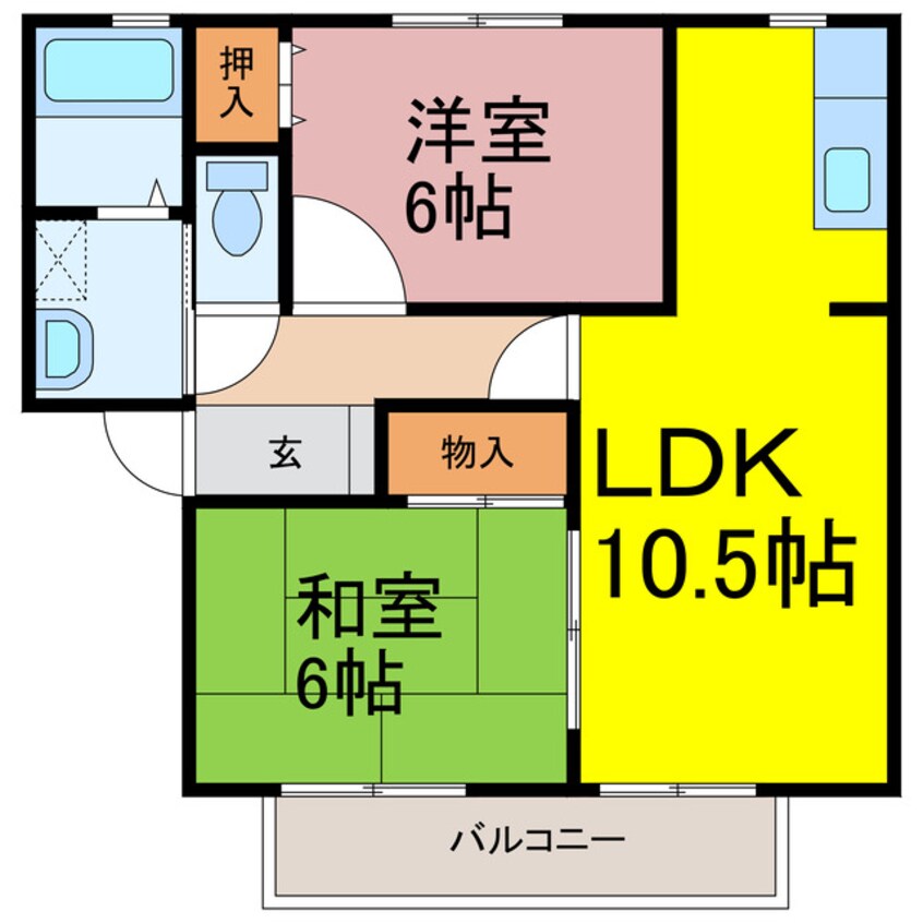 間取図 ウインディア