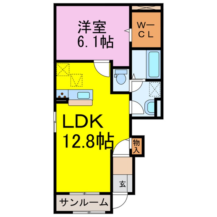 間取図 イアースⅡ