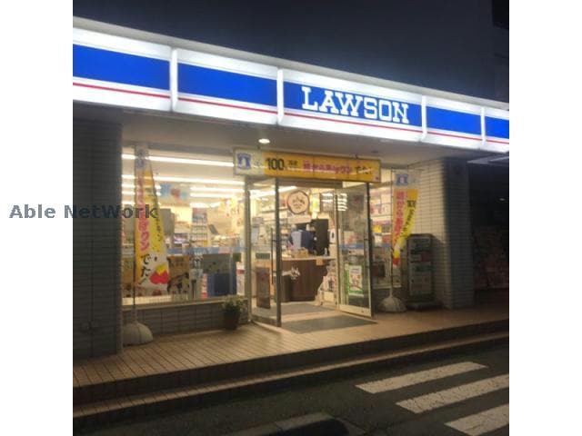 ローソン久喜菖蒲店(コンビニ)まで1497m リヴィエール