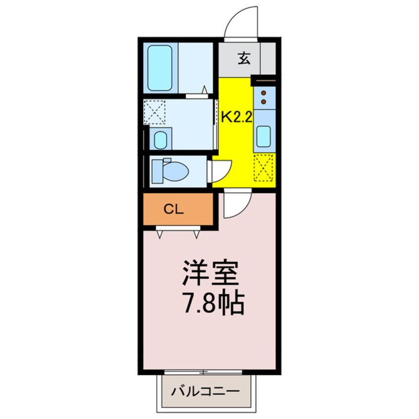 間取図 Ｄ－room24