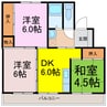 ビレッジハウス本川俣 3DKの間取り