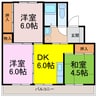 ビレッジハウス本川俣 3DKの間取り