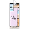 エマーブル 1Rの間取り