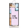 エマーブル 1Rの間取り