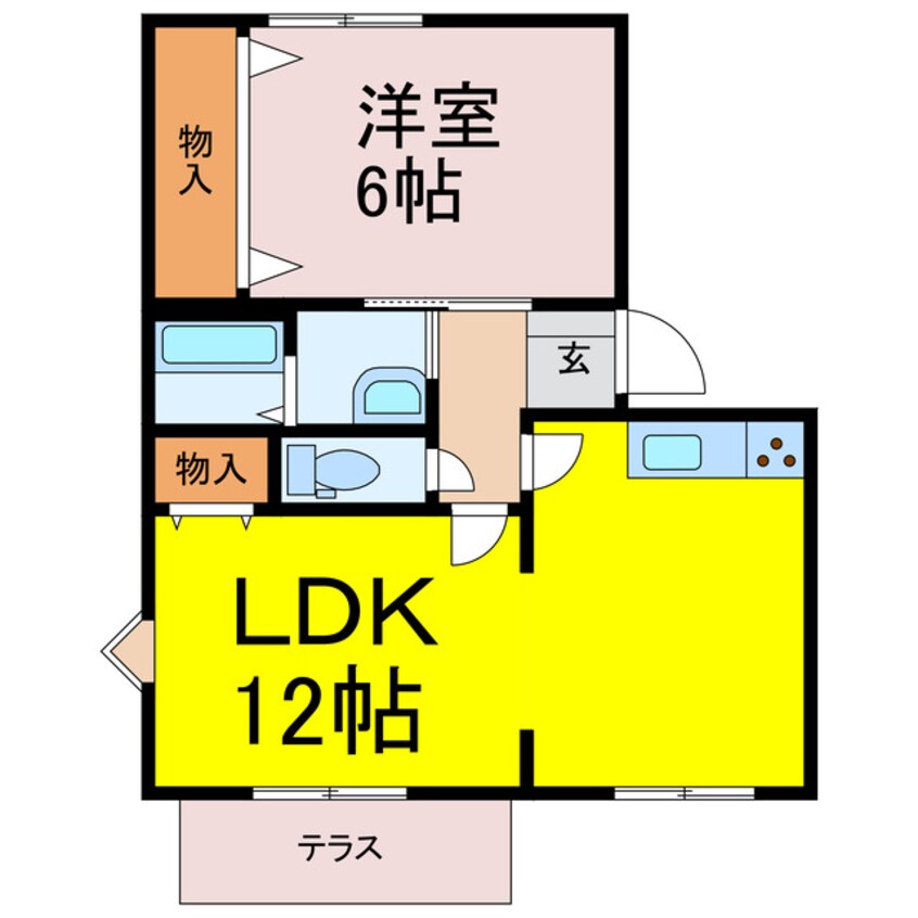 間取図 フレグランスグロリア