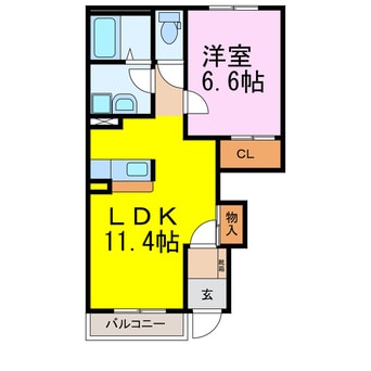 間取図 ビアンシェーヌ