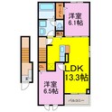 マードレ八番館の間取図